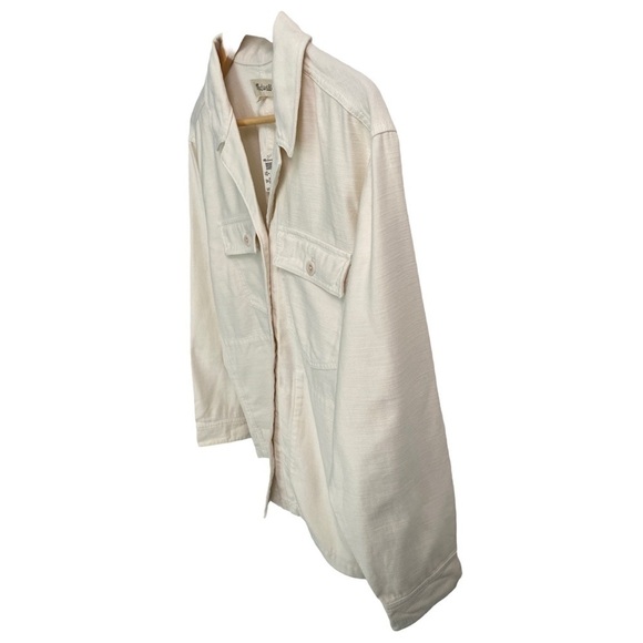 Madewell Women’s Drakefield Jacket in Ecru Size Medium NWT - Picture 5 of 12